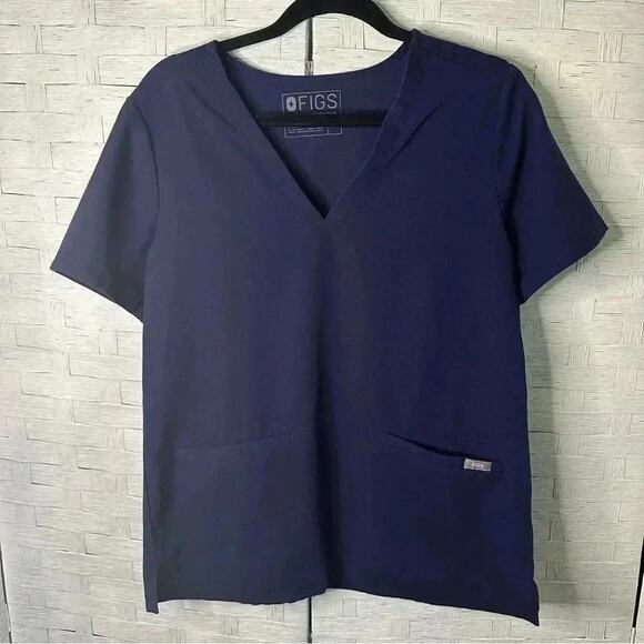 Figs Technical Casma medium Scrub Top 2 Pockets in great condition - Picture 1 of 9